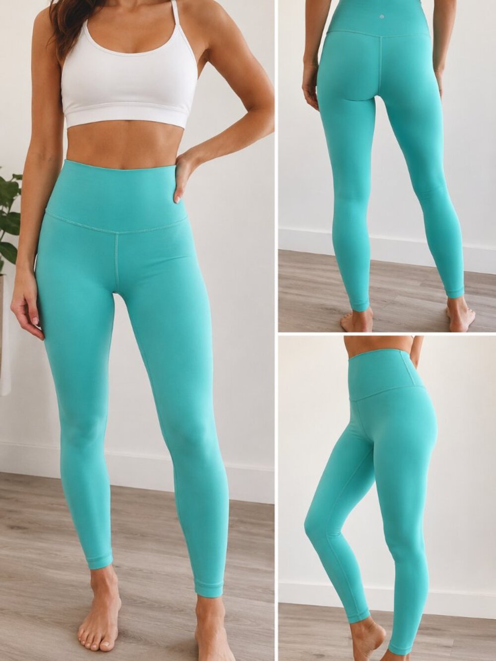 Lululemon Align High-Rise Leggings – Turquoise/Aqua – Size 4